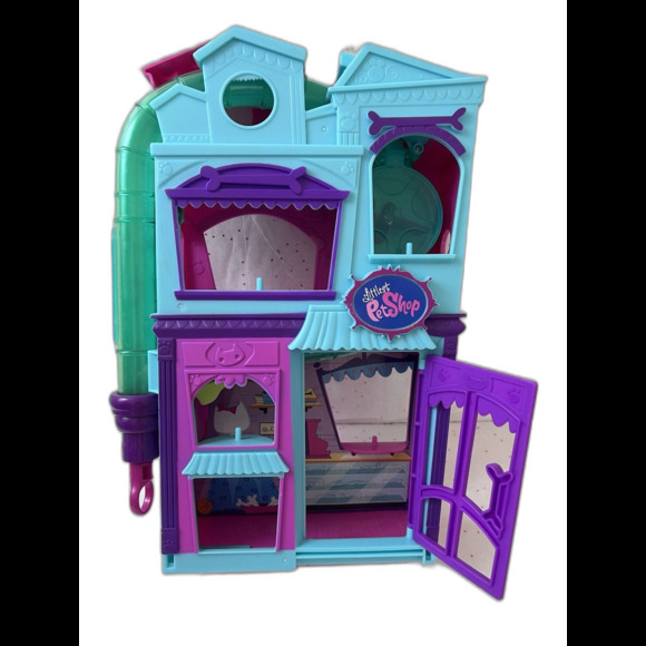 Hasbro 2012 Littlest Pet Shop House Rollin' Rolleroos Pinball Foldable Playset - Picture 3 of 10